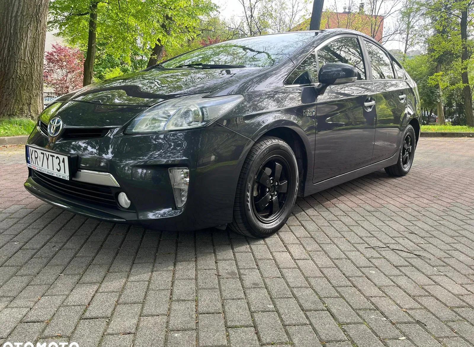 kraków Toyota Prius cena 39900 przebieg: 267400, rok produkcji 2012 z Kraków